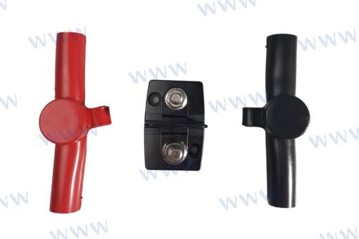 Borne d'alimentation double 1 x 5/16 po et 1 x 3/8 po avec connecteur | OEM 2018 | ÉLECTRIQUE |