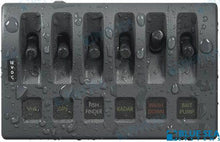 PANNEAU WD 12 V CC AVEC FUSIBLE 6 POS GRIS | OEM 4306 | ÉLECTRIQUE |
