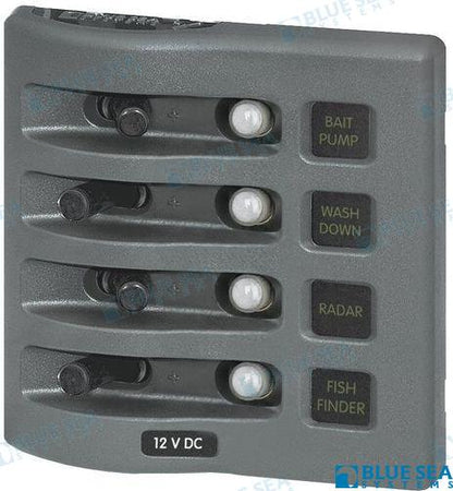 PANNEAU WD 12VDC CLB 4 POS GRIS | OEM 4374 | ÉLECTRIQUE |