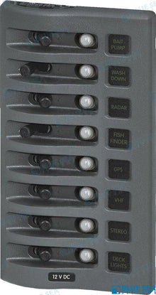 PANNEAU WD 12VDC CLB 8POS GRIS | OEM 4378 | ÉLECTRIQUE |