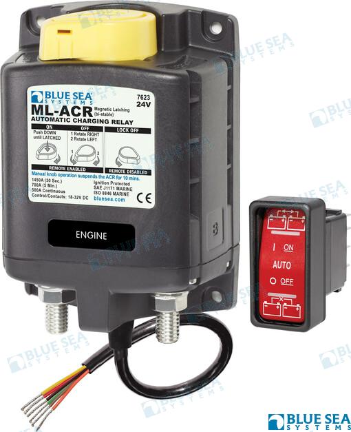 SOLENOIDE ML 500A 24V ACR CON CONTROL MANUAL | OEM 7623 | ELÉCTRICO |