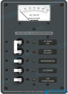 PANNEAU COMPTEUR 230 VCA/RÉSEAU + 3 POS | OEM 8143 | ÉLECTRIQUE |
