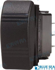 SWITCH CONTURA DPST OFF-(ON) BLACK | OEM  8288 | SWITCHES |