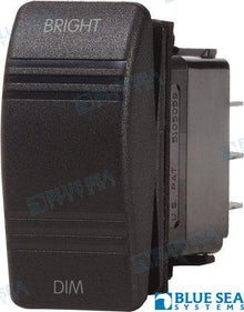 SWITCH CONTURA SPDT(ON)-OFF-(ON)DIM | OEM  8291 | SWITCHES |