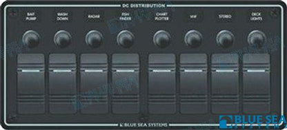 PANNEAU WP 8 POS. HORIZONTAL NOIR | OEM 8371 | ÉLECTRIQUE |