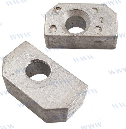 ÁNODO DE ALUMINIO YAMAHA | OEM 63P-11325-11A | ALUMINIO |