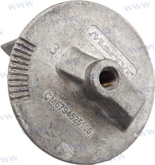 ÁNODO DE ALUMINIO YAMAHA | OEM 679-45251-00A | ALUMINIO |
