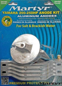 KIT DE ÁNODO DE ALUMINIO YAMAHA | OEM 200250KITA | 200-250 CV | MARTYN