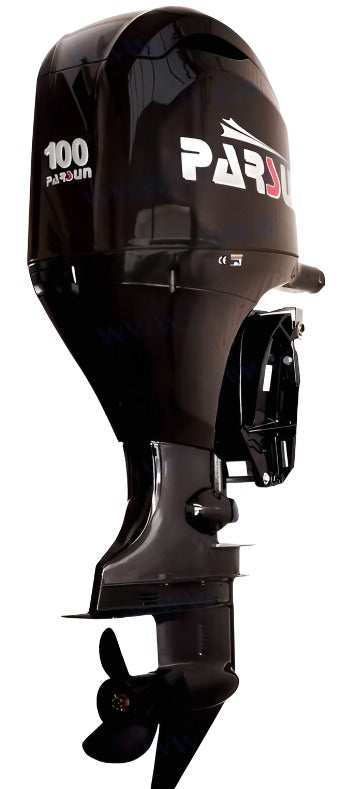 Moteur hors-bord Parsun 100 CV | 25 pouces à contre-rotation | 4 temps double arbre à cames en tête | OEM 100FEX-T-EFI