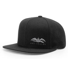 Wet Sounds Black Flexfit 210 Fitted Flatbill Cap w/Grey Logo - TMP Global