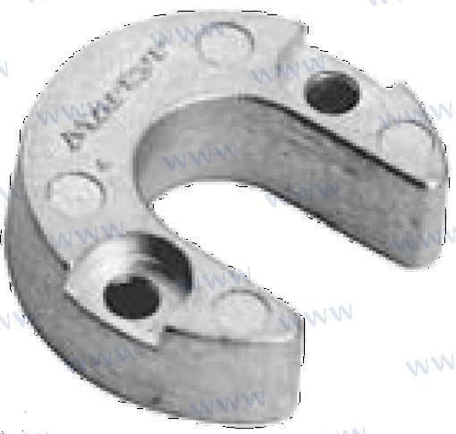 ANODO DE ALUMINIO MERCRUISER | OEM 12703 | ALUMINIO |