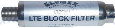 Filtro de bloque en línea LTE - Banda de paso: 0,3-790 | OEM 001 | VHF | GLOMEX