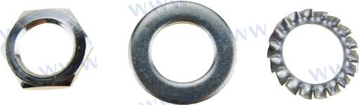 KIT DE ARANDELAS PARA SOPORTE RA106 | OEM 106BRACKFIX | VHF | GLOMEX