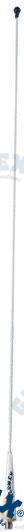 VHF - 3DB - 900MM - CONEXIÓN FME DE FIBRA DE VIDRIO | OEM 106GRPFME | VHF | GLOMEX