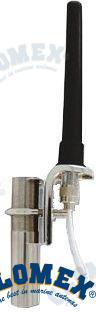 Antena VHF - RIB SB PB - 140 mm - Goma - | OEM 111 | VHF | Glomex