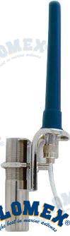 ANTENA AIS - 140 MM - GOMA - CABLE DE 9 M | OEM 111AIS | VHF | GLOMEX