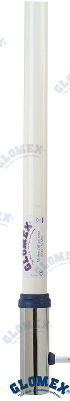 ANTENA VHF - 2.4 M - FIBRA ROSA CROMADA | OEM 1206CRAUS | VHF | GLOMEX