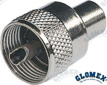 CONECTOR PL259 PARA RG58 | OEM 132 | VHF | GLOMEX
