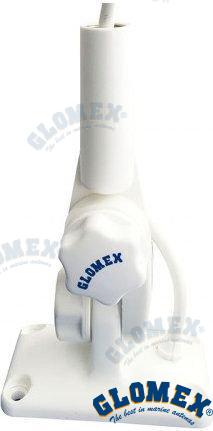 SOPORTE DE 4 POSICIONES -NYLON-CON ROSCA CO | OEM 135FME | VHF | GLOMEX