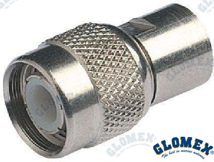 CONECTOR MACHO TNC PARA RG58 | OEM 156 | VHF | GLOMEX