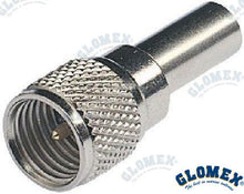 MINI CONECTOR UHF MACHO PARA RG58 | OEM 157 | VHF | GLOMEX