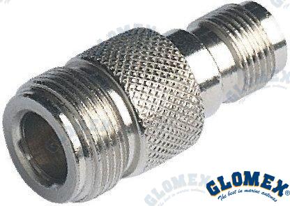 Conector hembra N a adaptador hembra TNC | OEM 159 | VHF | GLOMEX