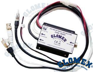 SPLITTER VHF ANTENNA A AM/FM RADIO Y | OEM  201 | VHF | GLOMEX