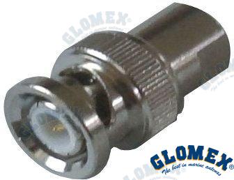 ADAPTADOR FME MACHO A BNC MACHO | OEM 355 | ANTENAS DE TV | GLOMEX
