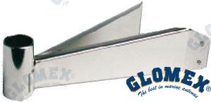 SOPORTE DE MÁSTIL V9123 - ACERO INOXIDABLE PARA | OEM 9123 | VHF | GLOMEX