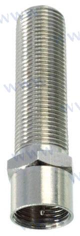 CONECTOR F MACHO A F HEMBRA | OEM 9142 | VHF | GLOMEX