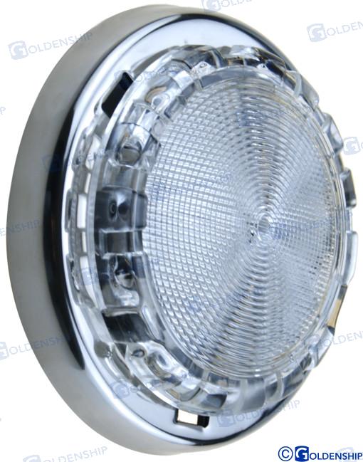 Plafonnier en acier inoxydable/PC 3" | OEM 10206 | ÉCLAIRAGE | GOLDENSHIP