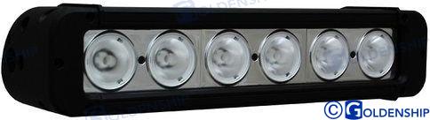Barres lumineuses LED 60 W, faisceau étroit, support en acier inoxydable 316 | OEM 10241 | Éclairage extérieur | GOLDENSHIP