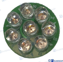 BOMBILLA LED G4 CON PIN TRASERO ROJO 12V | OEM 10262 | INTERIOR | GOLDENSHIP