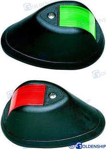 Paire de feux de navigation verticaux noirs à LED | OEM 10310 | Feux | GOLDENSHIP