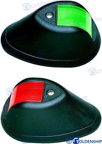 Paire de feux de navigation verticaux noirs à LED | OEM 10310 | Feux | GOLDENSHIP
