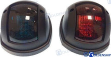 Paire de feux de navigation verticaux noirs à LED | OEM 10314 | FEUX | GOLDENSHIP