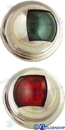 Paire de feux de navigation verticaux en acier inoxydable 304 L | OEM 10362 | FEUX | GOLDENSHIP