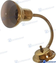 Lampe de cloison en laiton avec flexible | OEM 10425 | Éclairage | GOLDENSHIP