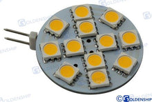 Ampoule G4 horizontale 12 LED 2,2 W 12/30 V | OEM 10511 | Ampoules | GOLDENSHIP