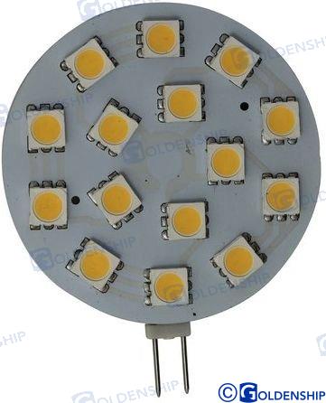 Ampoule G4 verticale 15 LED 3 W 12/30 V | OEM 10512 | Ampoules | GOLDENSHIP