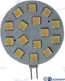 Ampoule G4 verticale 15 LED 3 W 12/30 V | OEM 10513 | Ampoules | GOLDENSHIP