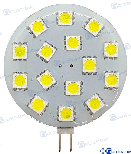 Ampoule G4 horizontale 15 LED 3 W 12/30 V | OEM 10515 | Ampoules | GOLDENSHIP