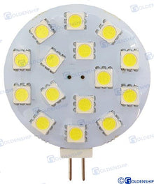 Ampoule G4 horizontale 15 LED 3 W 12/30 V | OEM 10516 | Ampoules | GOLDENSHIP