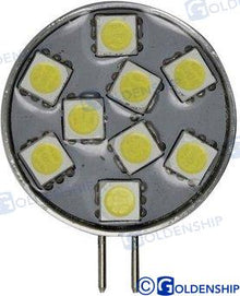 Ampoule G4 horizontale 9 LED 1,8 W 10/30 V | OEM 10523 | Ampoules | GOLDENSHIP