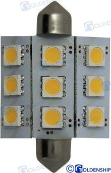 Ampoule navette 9 LED 2 W 10/30 V | OEM 10529 | Ampoules | GOLDENSHIP