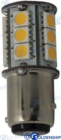 BOMBILLA BAY15D 15LED 12V | OEM 10533 | BOMBILLAS | GOLDENSHIP
