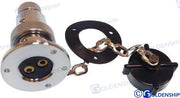 DECK CONNECTOR PLASTIC CAP 3A 2P | OEM  11020 | CONNECTORS | GOLDENSHIP