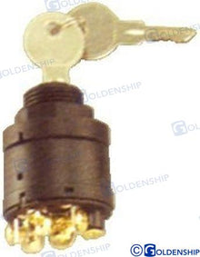 Interrupteur d'allumage et de démarrage en plastique 7 broches, 4 positions | OEM 11156 | Allumage | GOLDENSHIP