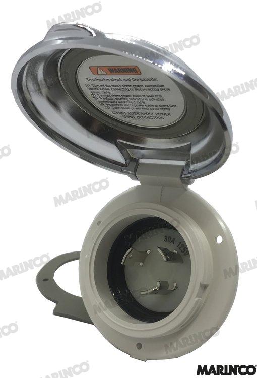 PRISE D'ALIMENTATION 30 A 125 V 3 C | OEM 11372 | ÉLECTRIQUE | GOLDENSHIP