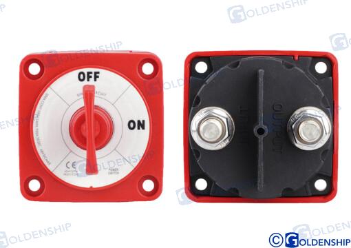 Mini interrupteur de batterie avec clé 2 positions marche/arrêt | OEM 11700 | ÉLECTRIQUE | GOLDENSHIP